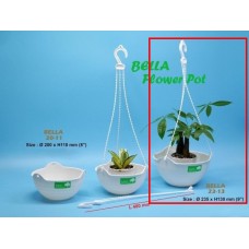 Lava Bella 23-13 Flower Pot w/hook (1x12)