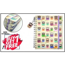 Spiral Note Book OWL-SCA5-130L (Buy 12 Get 1 Free)