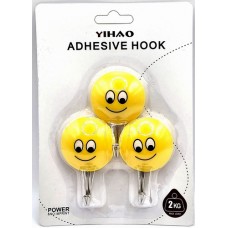 WALL HOOK Smile face 2862 (1x12)