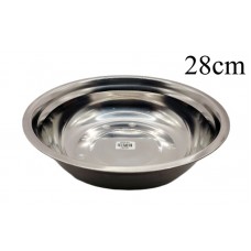 SS Round Tray 28cm (1x10)
