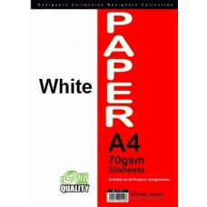 HB White Paper A4-70g 50's P1002 (1x15)