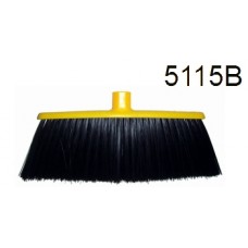 Nylon Broom W/Handle UA 5115B-Black