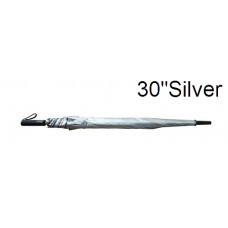 Umbrella Silver Auto 30" K302UV (1x6)