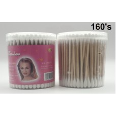 Cotton Bud Tin (Round) 160's (1x6)