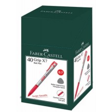 Faber Castell Grip X7 0.7 Red (1x40)