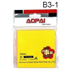 Aopai Sticky Notes B3-1 (1x12)