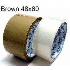 OPP Tape 48mm x 80 Brown (1x6)