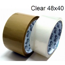 OPP Tape 48mm x 40 Clear (1x6)