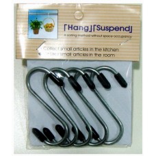Stainless Steel S Hook 5's (S) (1x10)