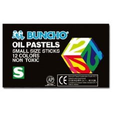 Buncho Oil Pastel 12 Colour (1x12)