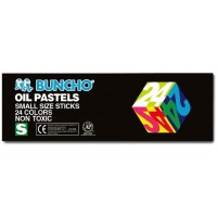 Buncho Oil Pastel 24 Colour (1x12)