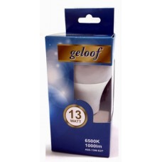 LED Bulb 13W E27 D/L- Geloof  (1x10)