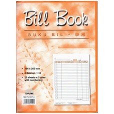 Bill Book ( NO ) 10x7 25x3 BB-TN1007-3 (1x10)