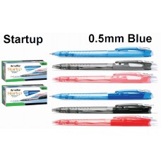 Start Up 0.5 Retractable Ball Pen Blue (1x36)