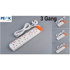 3 Gang Trailing Socket