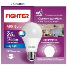 FIGHTER LED SCREW BULB E27 25W Day Light (1x5) Sirim