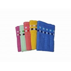 BATH TOWEL 27"x54" No 2812 丝带方格浴巾 (1x12)