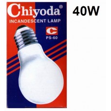 Chiyoda Bulb Frosted Screw 40w (1x10)