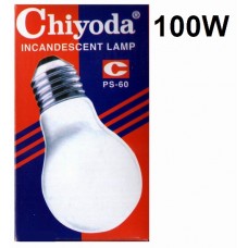 Chiyoda Bulb Frosted Screw 100w (1x10)