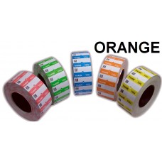 Price Label RM Color -ORANGE (1x10)
