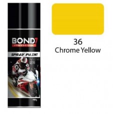 BOND 7 SPRAY PAINT 400g Chrome Yellow 36