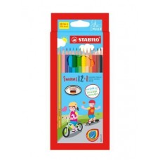 SWANS 2.0 Rainbow Colour Pencil 1870S/13 F/L (long) (1x12)