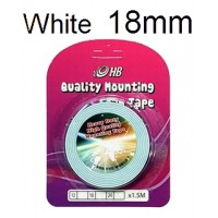 Foam Tape 18mm x 1.5M White (1x16)