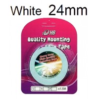 Foam Tape 24mm x 1.5M White (1x12)