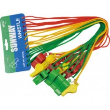 PVC Whistle with string CY-318A (1x12)
