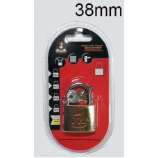 KINGKONG 985003 Brass Padlock 38mm (1x6)