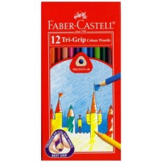 Faber Castell TRI Colour Pencil 12L (1x12)