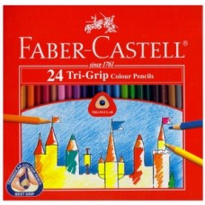 Faber Castell TRI Colour Pencil 24L (1x6)