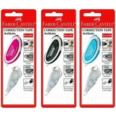 Faber Castell Correction Tape W/Refill (1x12)