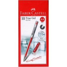 Faber Castell True Gel 0.5 Red (1x10)