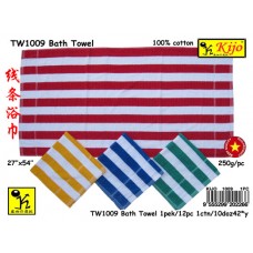 BATH TOWEL 27"x54" -TW1009 (1x12)