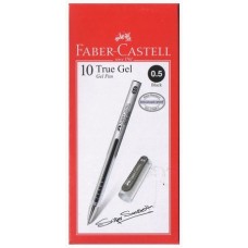 Faber Castell True Gel 0.5 Black (1x10)