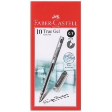 Faber Castell True Gel 0.7 Black (1x10)