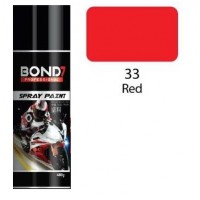 BOND 7 Spray Paint Red 33